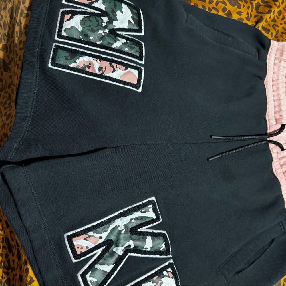 Nike Black Shorts with Camouflage Accents
